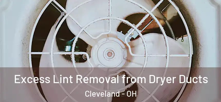 Excess Lint Removal from Dryer Ducts Cleveland - OH